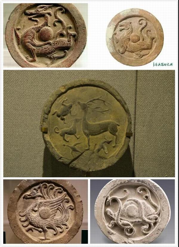 漢代　瓦当 巍巍阙楼之小构件大作用——瓦当-通知公告-汉景帝阳陵博物院